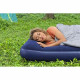 Matelas gonflable camping - BESTWAY - 1 place -185x76x22 cm avec pompe a pied intégrée