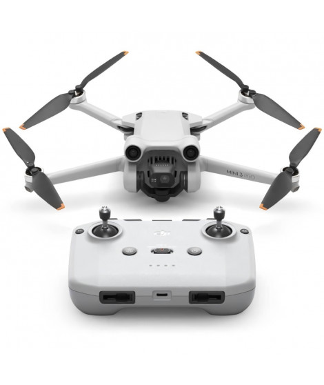 Drone caméra compact et ultra-léger - DJI - Mini 3 - Avec la radiocommande DJI RC-N1