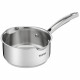 TEFAL Duetto+ Batterie de cuisine 7 pieces, Faitouts + couvercle verre, Casserole, Induction, Inox, Poignées rivetées G719S734