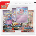 Pokémon Coffret Tripack 3 Boosters EV05 Ecarlate et Violet - Forces Temporelles : Mélo ou Motorizard - modele aléatoire