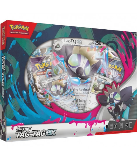 Pokémon : Coffret Pokémon Tag-Tag EX Avril 2024