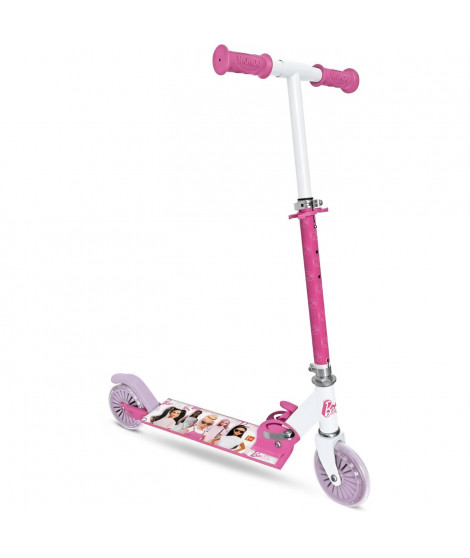 MONDO - Trottinette / Patinette 2 roues pliable - Barbie