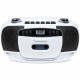 Lecteur radio cassette et CD portable - THOMSON - RK201CD - Blanc