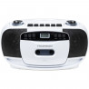 Lecteur radio cassette et CD portable - THOMSON - RK201CD - Blanc