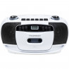 Lecteur radio cassette et CD portable - THOMSON - RK201CD - Blanc