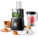 PHILIPS HR7510/10 Robot Compact Viva Collection - 800W, avec blender 1L et presse-agrume