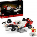 LEGO Icons 10330 McLaren MP4/4 et Ayrton Senna, Set Modele Réduit de Voiture pour Adultes