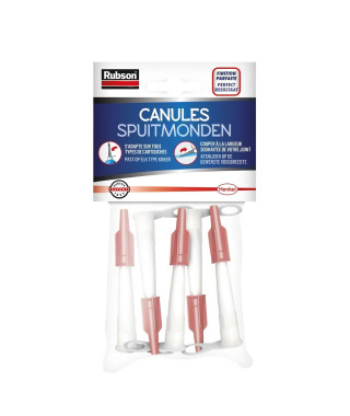 Produits de Service Easy Service Canules - RUBSON - Cartouche - Lot de 5