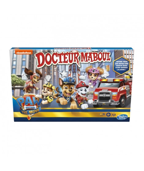 DOCTEUR MABOUL - Le Jeu : Pat' Patrouille - The Movie - jeu de plateau pour enfants - des 6 ans - jeu Nickelodeon Pat' Patrou…