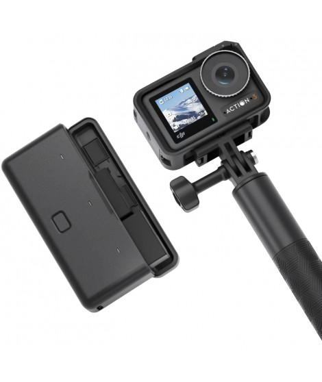 Caméra d'action  - DJI - Osmo Action 3 Adventure Combo - 4K/120 ips - HorizonSteady - Noir