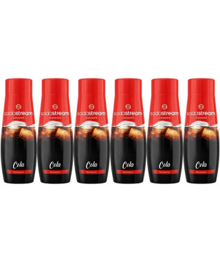 Lot de 6 Concentrés COLA SODASTREAM - 440ml