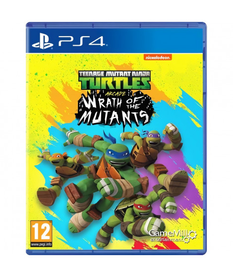 Teenage Mutant Ninja Turtles Wrath of the Mutants - Jeu PS4