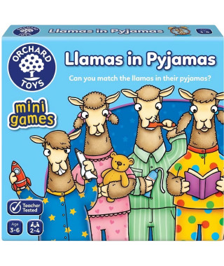 Orchard Toys Llamas in Pyjamas MiniTravel Game, Multi, One Size