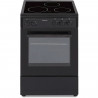 OCEANIC CV5050B8 Cuisiniere vitrocéramique 50x50 - Four convection naturelle - 48 L - Noir