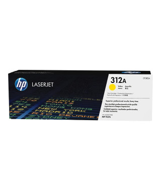 Cartouche de toner HP CF382A Jaune - 2700 pages