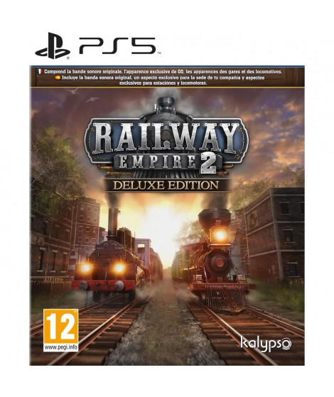 Railway Empire 2 - Jeu PS5 - Deluxe Edition