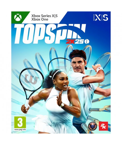 TopSpin 2K25 - Jeu Xbox Series X et Xbox One - Edition Standard