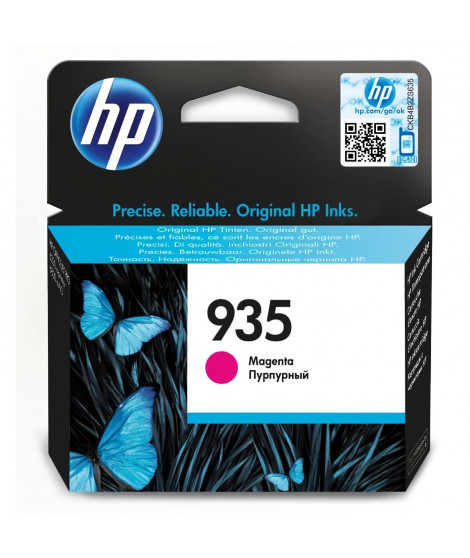 HP 935 Cartouche d'encre magenta authentique (C2P21AE) pour HP OfficeJet 6230/6820/6830