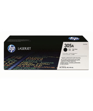 HP 305A Cartouche de toner noir LaserJet authentique (CE410A) pour HP LaserJet Pro Color M351/M375/M451/M475