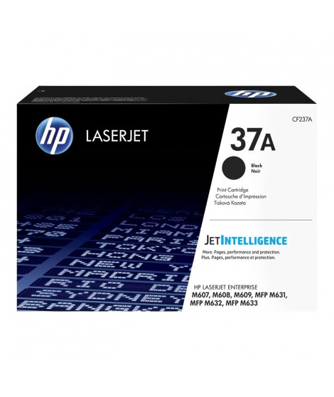 Cartouche de toner HP 37A CF237A originale pour LaserJet Noir