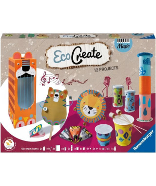 RavensburgerEcoCreateEco-responsableRecyclageJouetsFabrication objetsCréation d'instruments Des 6 ans20229