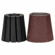 Set porte-manchon et manchon abrasif Bosch - (Accessoire pour Texoro, Grain 80, Largeur 30mm, Conique)