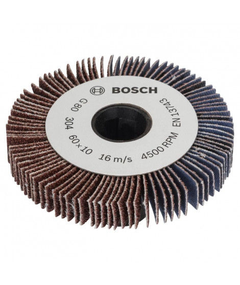 Accessoires PRR / TEXORO Bosch - Rouleau a lamelles 10mm Grain 80