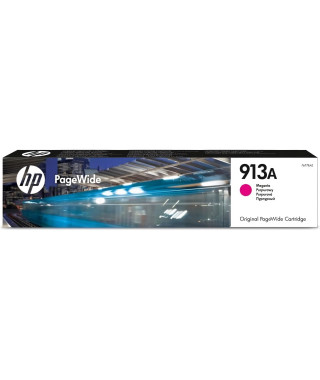 HP 913A Cartouche d'encre magenta PageWide authentique (F6T78AE) pour HP PageWide 377/452/477