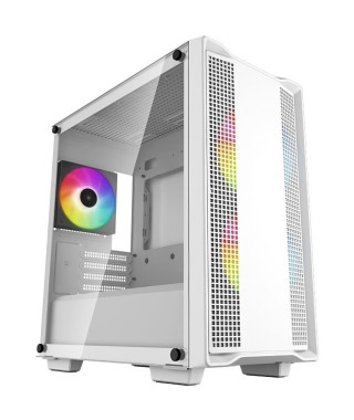 Boitier PC sans alimentation - DEEPCOOL CC360 ARGB (Blanc) - Mini tour - Format Micro-ATX