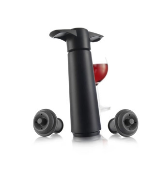 Pompe a vide Wine Saver - Noir