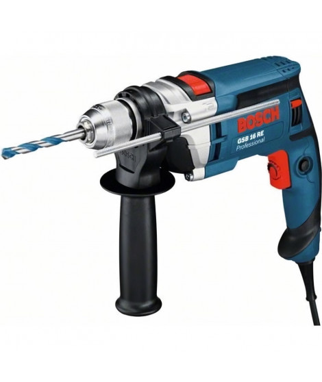 Perceuse a percussion BOSCH PROFESSIONAL GSB 16 RE 750W (livré en coffret)