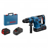 Perforateur SDS-Max GBH 18V-36 C + 2 batteries Procore 5,5Ah + chargeur + coffret standard - BOSCH - 0611915003