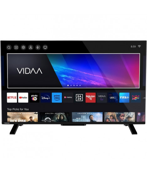 TOSHIBA 43QA4263DG - TV QLED 43'' (108 cm) - 4K UHD 3840x2160 - Dolby Vision - Smart TV Android - 3xHDMI