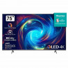 TV QLED - HISENSE - 75E7KQ PRO - 75 (189 cm) - 144 Hz - 4K UHD 3840x2160 - HDR10+ - TV connecté - 4xHDMI