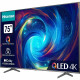 TV QLED - HISENSE - 75E7KQ PRO - 75 (189 cm) - 144 Hz - 4K UHD 3840x2160 - HDR10+ - TV connecté - 4xHDMI