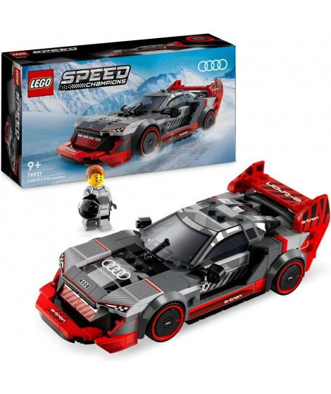 LEGO Speed Champions 76921 Voiture de Course Audi S1 e-Tron Quattro, Véhicule Jouet