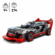 LEGO Speed Champions 76921 Voiture de Course Audi S1 e-Tron Quattro, Véhicule Jouet