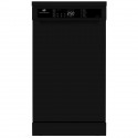Lave-vaisselle pose libre CONTINENTAL EDISON - 10 couverts - Largeur 44,8 cm - Classe D - 45 dB - Noir