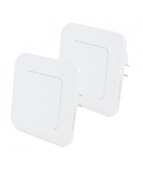 Lot de 2 interrupteurs lumiere - DiO CONNECT - REV-KIT-06