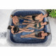 Spa gonflable BESTWAY - Lay-Z-Spa San Francisco Hydrojet Pro - 230 x 230 x 71 cm - 5/7 places - Carré (bâche, une cartouche)