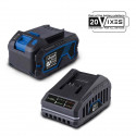 Pack batterie 4Ah + chargeur 4,5A - SCHEPPACH - 20V IXES - SBSK4.0 - Batterie et chargeur universels pour toute la gamme 20V …