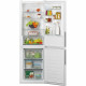 Réfrigérateur Combiné - CANDY - 2D 60 Good CCE3T618EW - Classe E - 341 L - 185 x 59,5 x 65,8 cm - Blanc