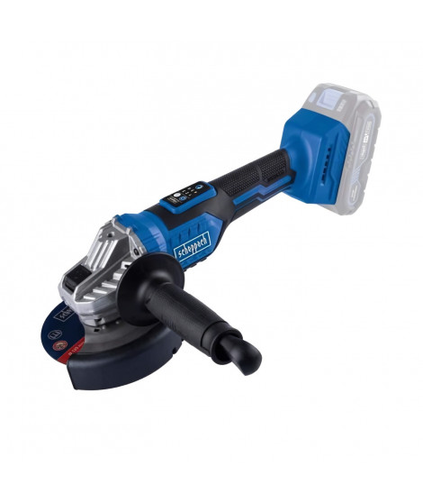 Meuleuse d'angle brushless - SCHEPPACH - 20V IXES - 125 mm - sans batterie ni chargeur - BC-AG125-X