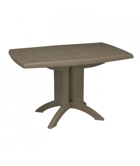 Table pliante - GROSFILLEX - Vega - Forest green - 118x77 - Résine - 4P