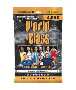 Album de stickers + pochettes - PANINI - FIFA WORLD CLASS 2024 STICKERS