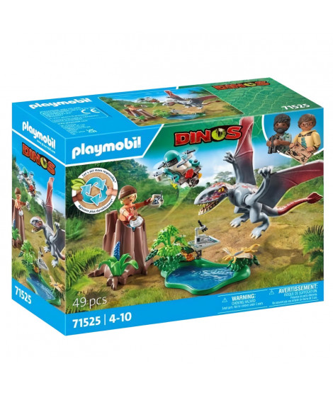 PLAYMOBIL 71525 Drone d'observation avec dimorphodon