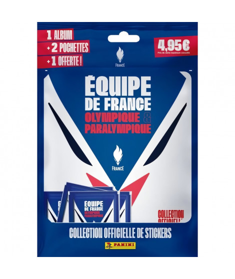 Album de stickers + pochettes - PANINI - JO 2024 Equipe de France