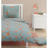 Parure de couette ROUPILLON Peachy - 2 Pcs - 140 x 200 - 100% Coton - Vert