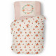 Parure de couette ROUPILLON Peachy - 2 Pcs - 140 x 200 - 100% Coton - Pastel