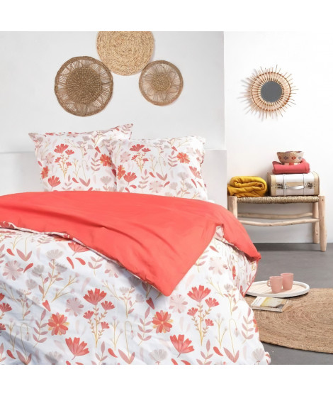 Parure de lit - TODAY - Sunshine - 119464 - 2 personnes - 260x240cm - Coton - Imprimé 11.43